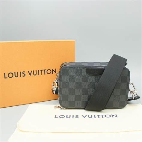 n60418 louis vuitton|Louis Vuitton Damier Graphite Alpha Wearable Wallet Black.